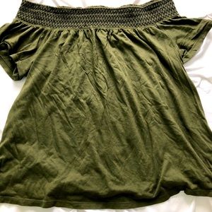 Off the shoulder top